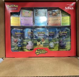 Costco Pokémon Ascended Heroes Mini Tins 5-Pack