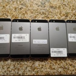 Unlocked Apple iPhone 5s 16GB Wholesale Lot Of 5