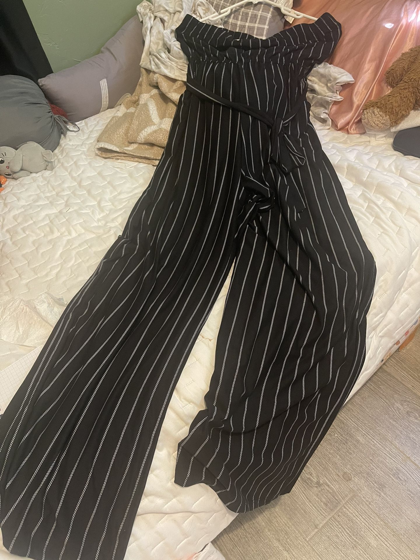 PINSTRIPE JUMPSUIT Women’s Size 1X