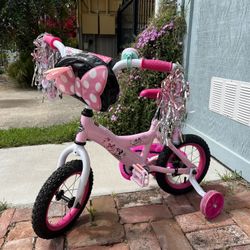 Toddler Minnie Mouse Bike 