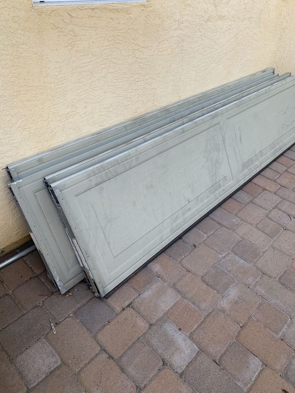 8' garage door section single car garage for Sale in ...
