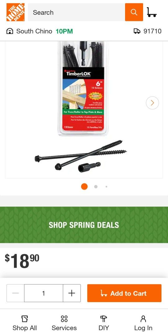 Timberlock 6inch