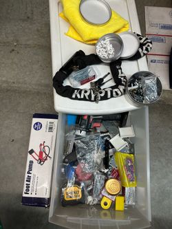 Tools • bike • pump • chain • cart take it all