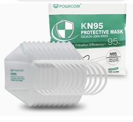 100  POWECOM KN-95 MASKS