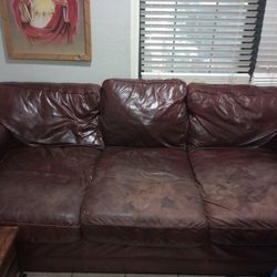 Leather Couches  Free