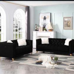 Russell Sofa And Loveseat 