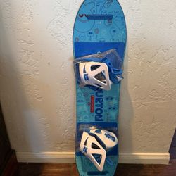 NEW Burton Chopper 80cm Toddler Snowboard + Burton Grom Bindings – Never Used