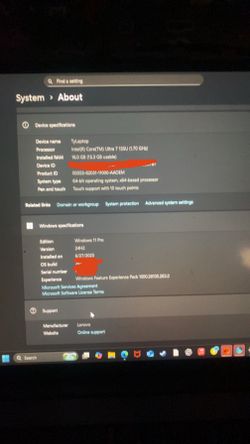 Lenovo Thinkbook 16 Gen7