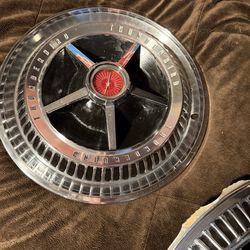 1962 ford thunderbird hubcaps