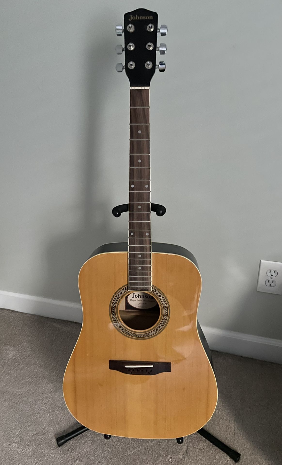 Johnson Acoustic Guitar (JG-618-N)