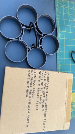 Metal egg molds
