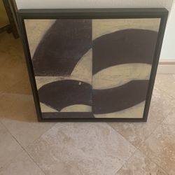 Abstract Paining Black And White