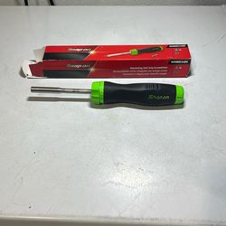 Snap-on Ratcheting Soft Grip Screwdriver