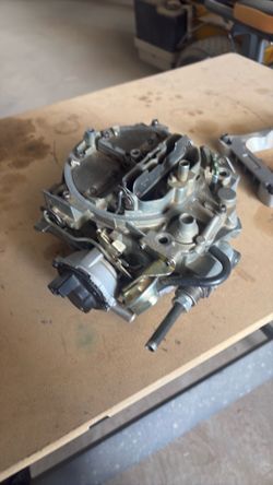 Built Quadrajet Carburetor + Adapter Plate – SBC 350 Performance