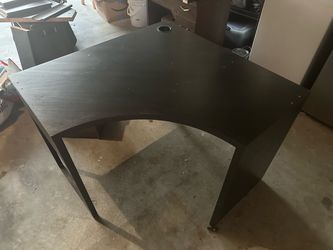 IKEA Black Corner Desk