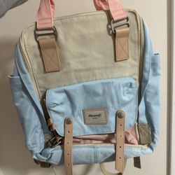 Blue & Pink Backpack