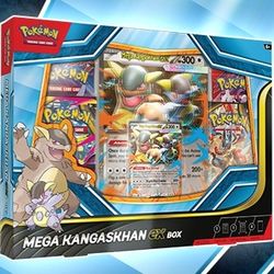 Mega Kangaskhan EX Box (2x Mega Evolution + 2x Destined Rivals Booster Packs + 2x Promos) Pokemon