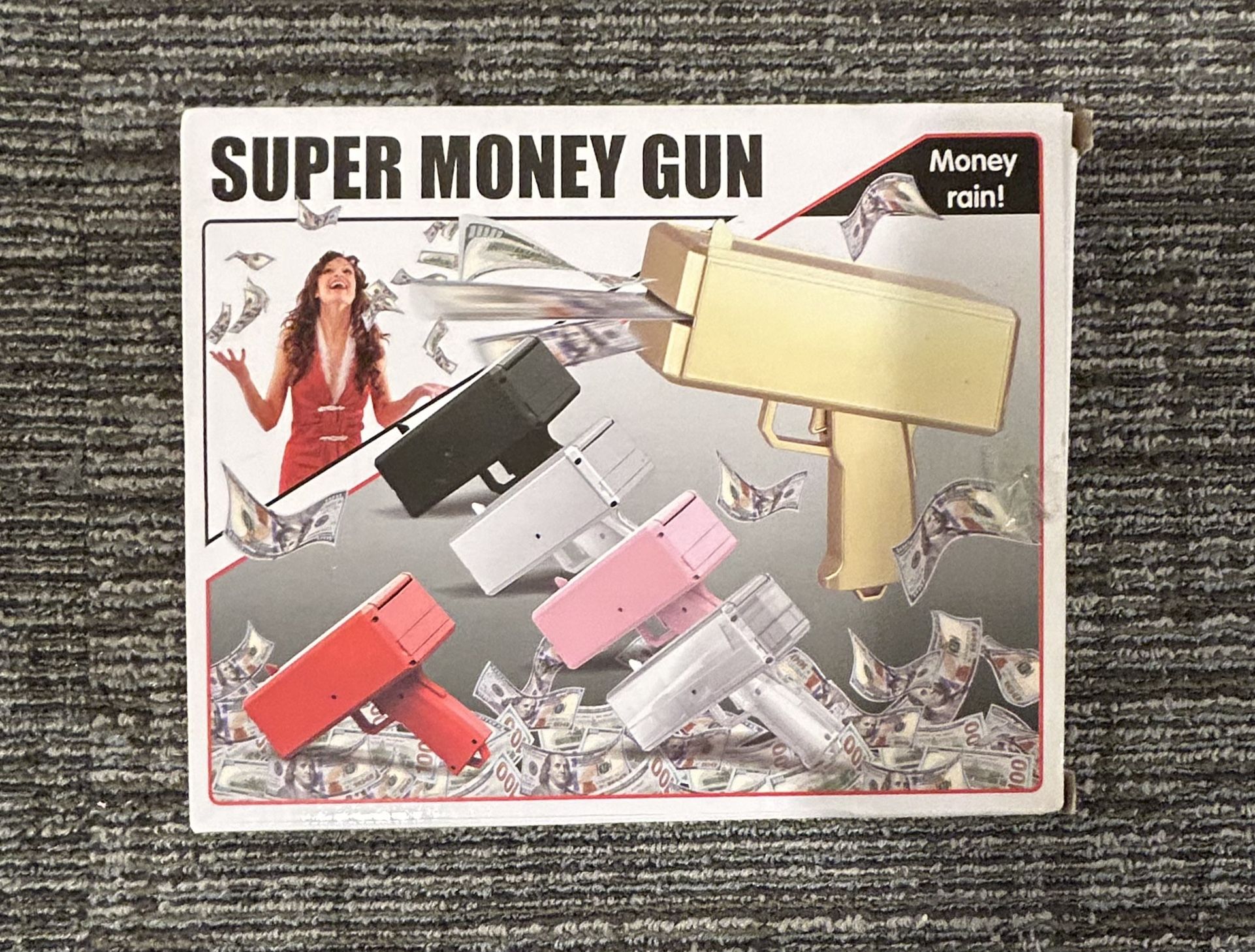 NEW Gold Money Sprayer/Toy