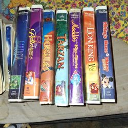 7 Miscellaneous Disney's VhsTapes