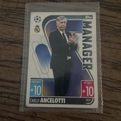 Ancelotti Mánager of Real Madrid 