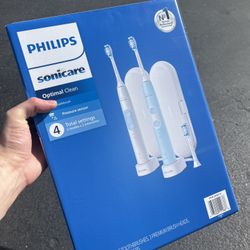 New Sonicare Twin Toothbrush Set 