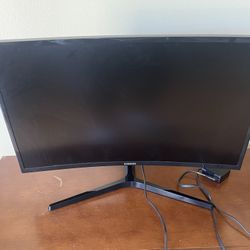 27” Curved Samsung Monitor 