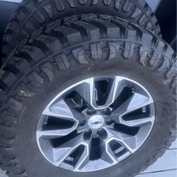 37x13.50r20 Tires on 20inch OEM wheels