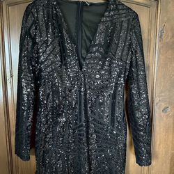 Windsor Women’s Cocktail Sequined Dress-Size Large