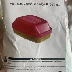 New 60926 Multi-Gas/P100 Respirator Filters (2-Pack)