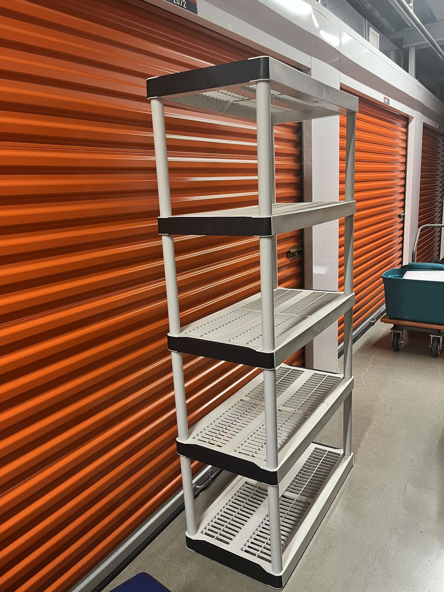 Garage Plastic Shelving