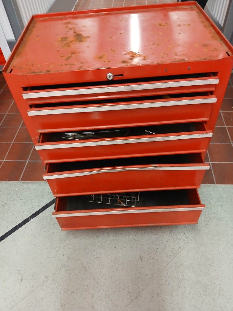 5 Drawer Rolling Tool Box