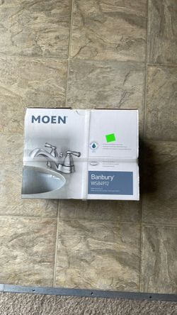 Brand New Moen Banbury WS84912 Bathroom Faucet $35 at