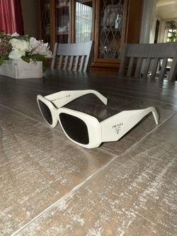 White Prada Sunglasses