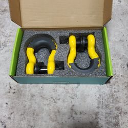 3/4" D-Ring Shackle. Yellow