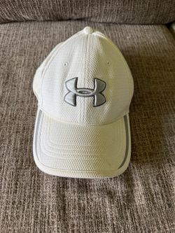 Under Armour White Mesh Baseball Cap