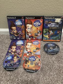 Jimmy Neutron PS2 Lot