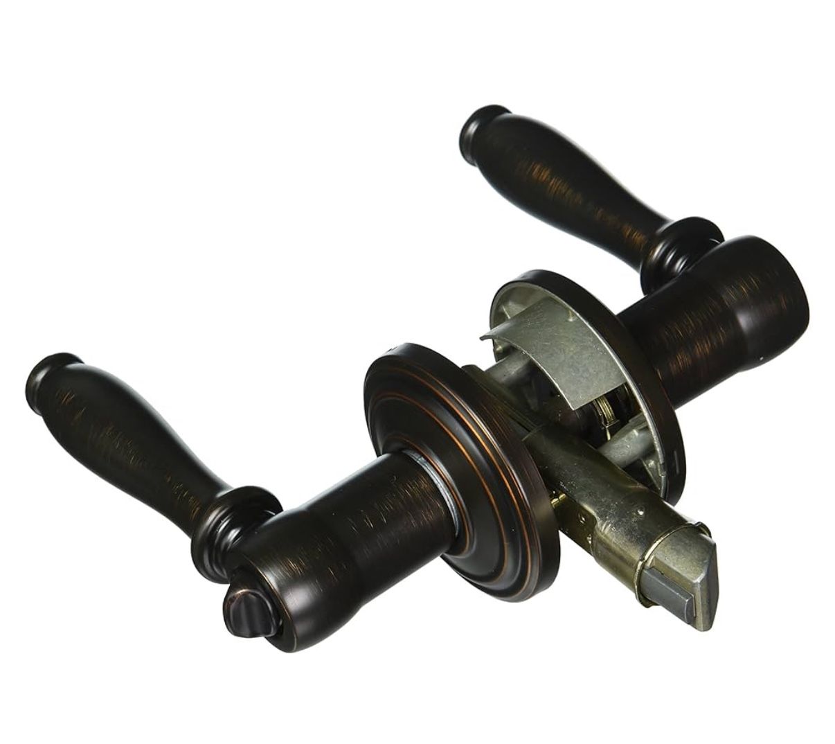 Kwikset 740ADL-11PS Ashfield Entry Door Lock Smart Key Venetian Bronze Finish