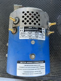 Gem Polaris Ride 4 Fun 7.5 HP Motor