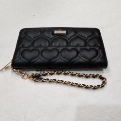Wallet Women Black Slip  Brand New Never Used Very Nice Beautiful. I'd Holder 