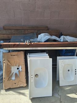 5 New Sinks 31×19 And 2 24×19