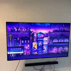 65inch TCL 4k Smart TV