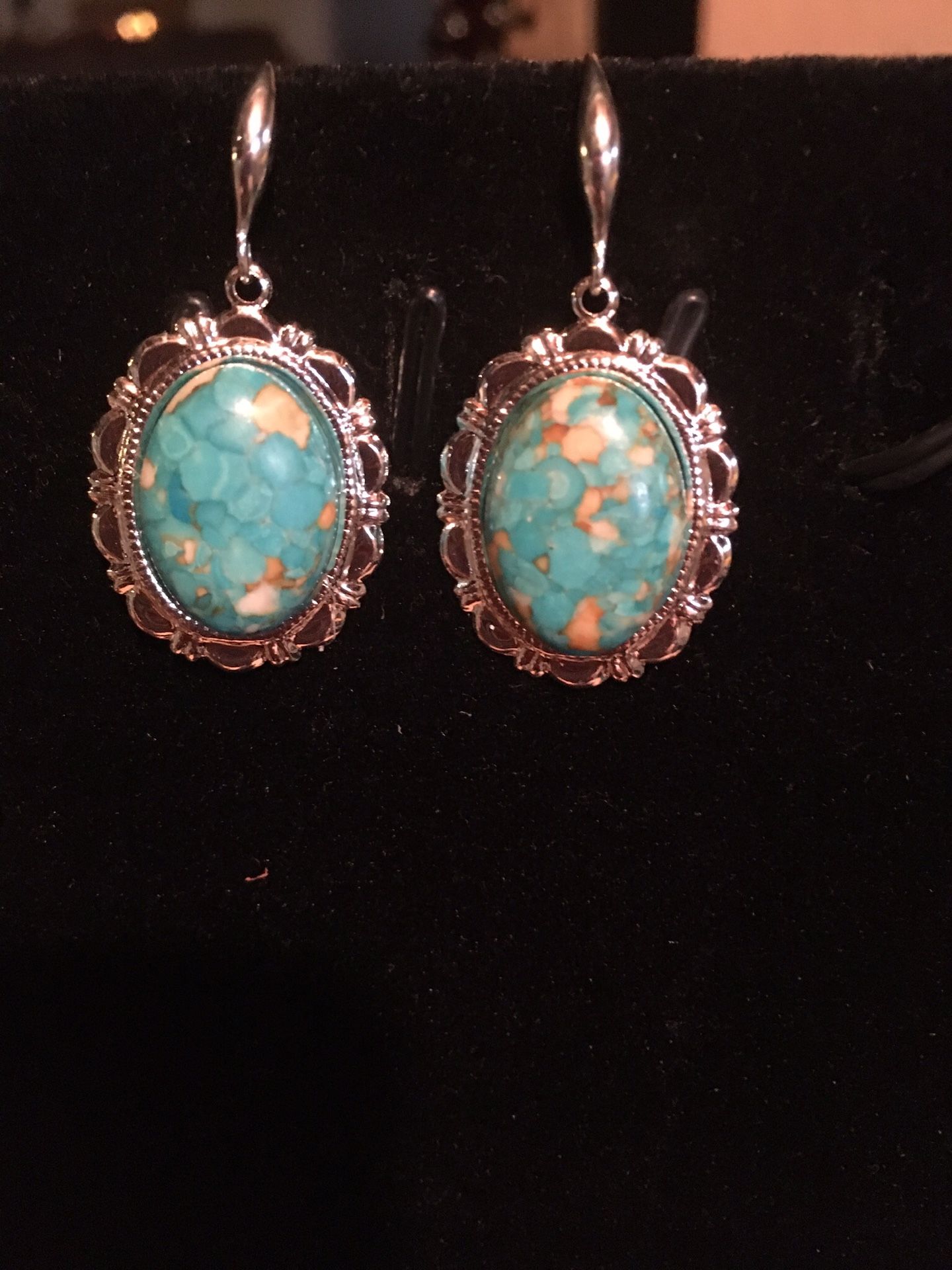 Turquoise earrings