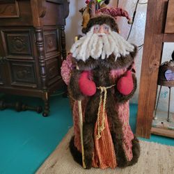 Large St. Nick Santa Claus Looking For A new Home During The Holidays