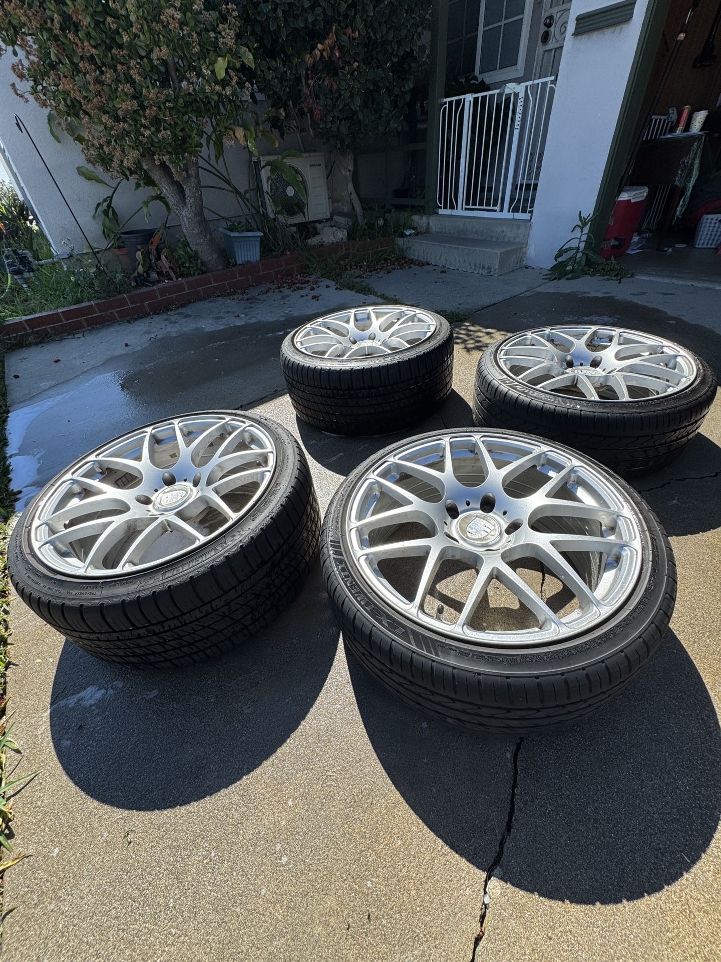 Rims Wheels Porsche 19 Inch Offset W Michelin Tires for Sale in Los ...