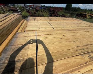 5/4x6x14 Pressure Treated Decking – $7 Each
