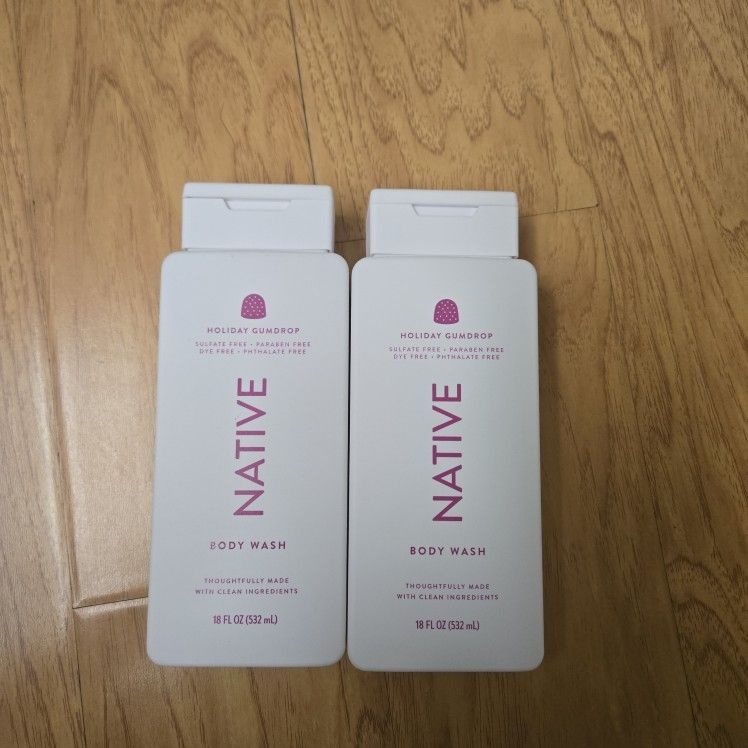 Native Holiday Gumdrop Body Wash - Limited Edition 18 oz
(Set Of 2)