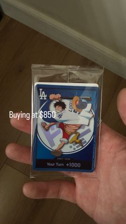 Buying One Piece Dodgers for $850