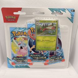Journey Together 3 Pack / 3pk Blister (Yanmega) 