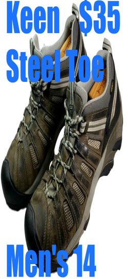 Keen Steel Toe Men's 14 Shoes ASTM-F2413-11 M/75 C/75 Jordan