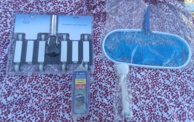 Pool cleaning supplies